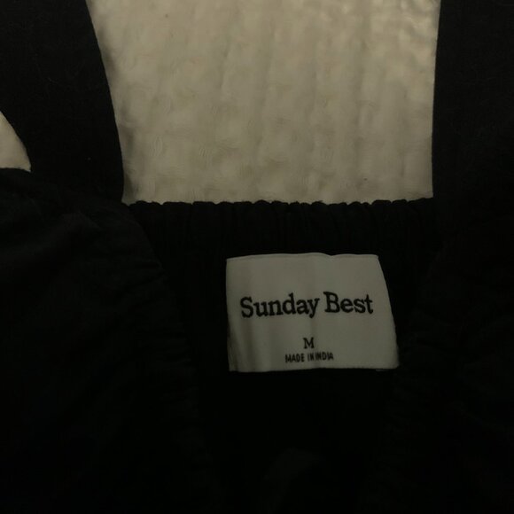 Martine Poplin Dress, Size M - Picture 3 of 3